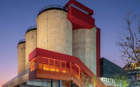 معماران MVRDV کارخانه سیمان شانگهای را به فضای فرهنگی تبدیل کرد