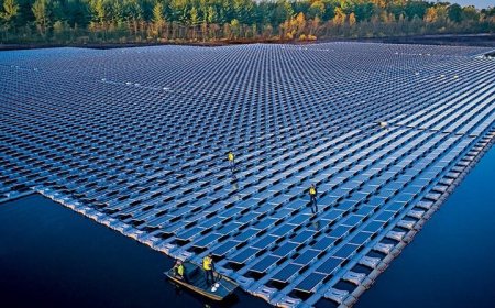 بزرگترین پروژه انرژی خورشیدی شناور در کدام کشور اجرا می‌شود؟