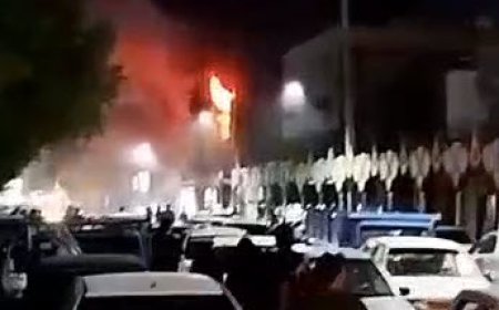 هم اکنون آتش سوزی در یک ساختمان در سوسنگرد بر اثر فشار برق