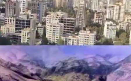 تبدیل باغ ویلاهای قدیمی به برج های آسمان خراش تهران در طول ۷۰ سال