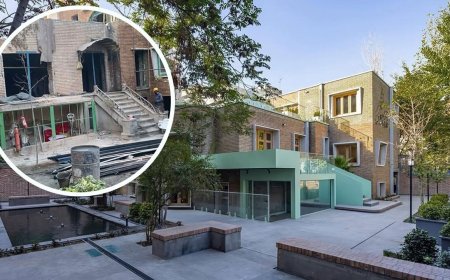 قبل و بعد خانه روزنامه نگاران شهر در قلب تهران!