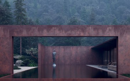 "خانه رُز" با معماری مینیمالیسم