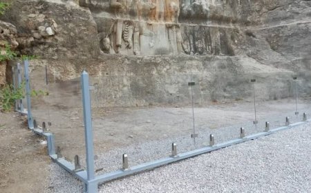 پیشرفت در ساماندهی مسیر دسترسی به نقوش صخرهای تنگ چوگان