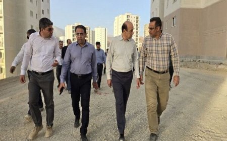 بازدید معاون وزیر راه و شهرسازی از پروژههای عمرانی فازهای ۸ و ۱۱ شهر جدید پردیس