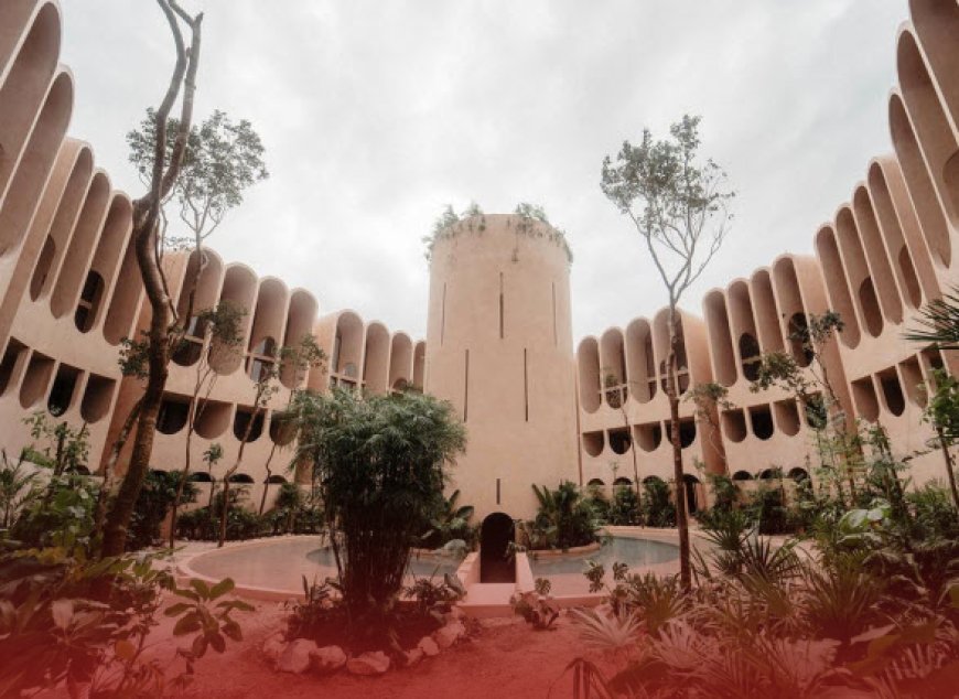 معماری منحصربه‌فرد ساختمان مکزیکی با الهام از «برج بابِل»