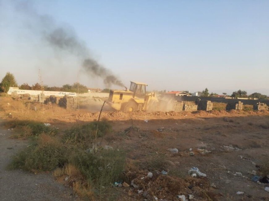 تخریب ۲۴ ویلای غیرمجاز در چهارباغ