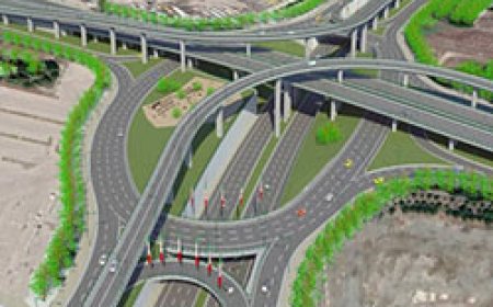 آغاز نصب تکیهگاههای کروی در تقاطع غیرهمسطح خلیج فارس-سرلشکر شهید استوار