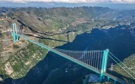 آسیا میزبان دیدنیترین پل معلق دنیا