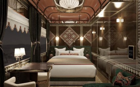 رونمایی عربستان از قطار فوق لوکس «رویای صحرا»