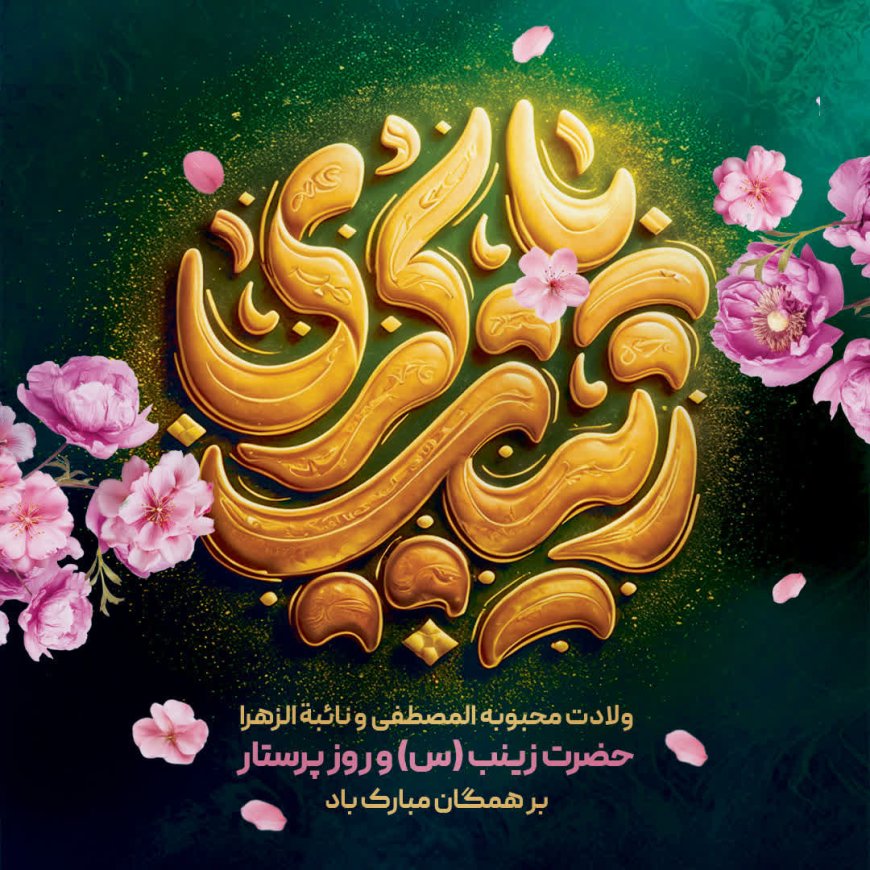 تبریک کلیددار توسعه و شکوفایی شهری شیراز به مناسبت سالروز میلاد شکوهمند عقیله بنیهاشم حضرت زینب کبری(س) و مقام پرستار
