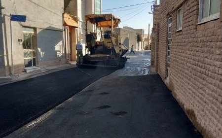 اجرای گسترده عملیات زیرسازی و آسفالت در محلات هدف بازآفرینی شهری شاهرود