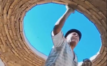 ترکیب زیبای هنر و فن توسط استادکار ایرانی در طاق تختی