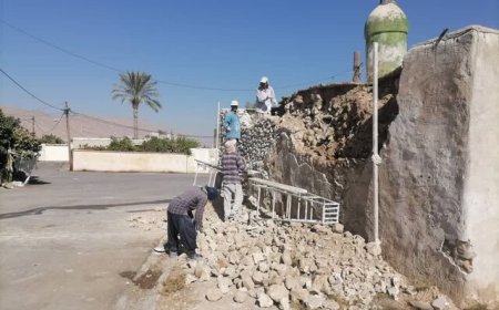 مرمت بنای تاریخی امام‌زاده خواجه پیری کازرون