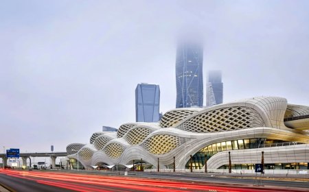 شاهکار هنری مترو ریاض عربستان؛ طولانی‌ترین مترو بدون راننده جهان