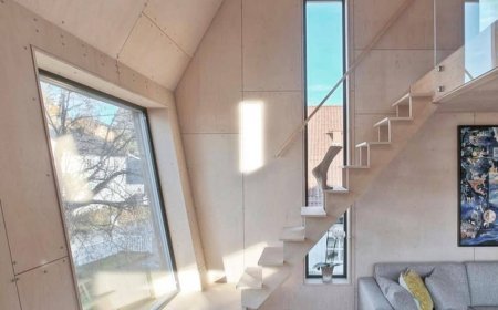 معماری جالب خانه ۴۸ متری در نروژ