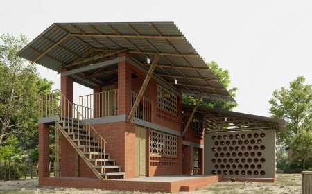 خانه ای با طراحی ضد سیل و خنک کننده طبیعی فقط 2500 دلار!