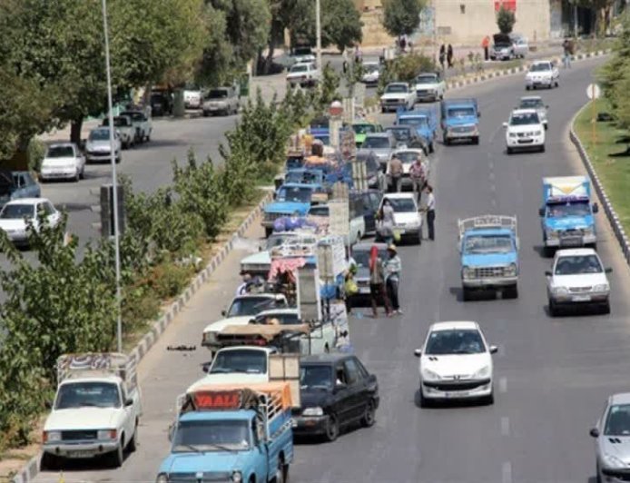 جمع‌آوری سد‌معبر در معابر اصلی شیراز