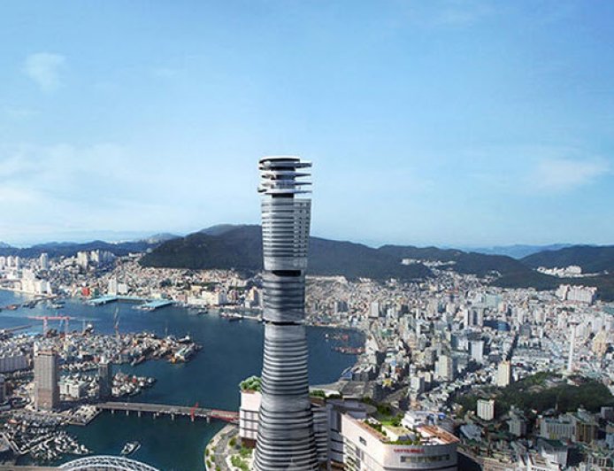 یک آسمان‌خراش شیشه‌ای با الهام از دریا