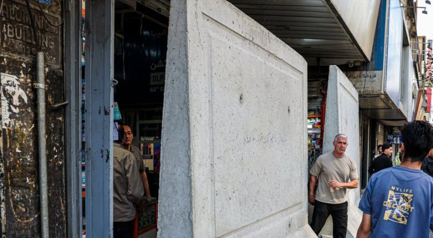 تصاویری از پلمب پاساژهای ناایمن آلومینیوم و شانزهلیزه