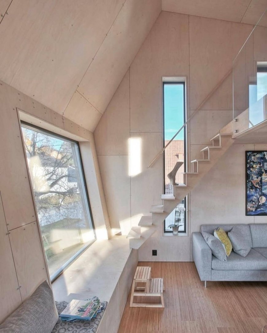 معماری جالب خانه ۴۸ متری در نروژ