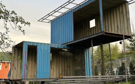 زیبایی های یک خانه کانتینری