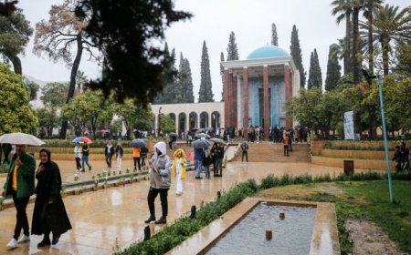 حوض ماهی آرامگاه سعدی چگونه احیا می‌شود؟