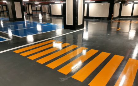 مزایای کفپوش اپوکسی برای کف پارکینگ