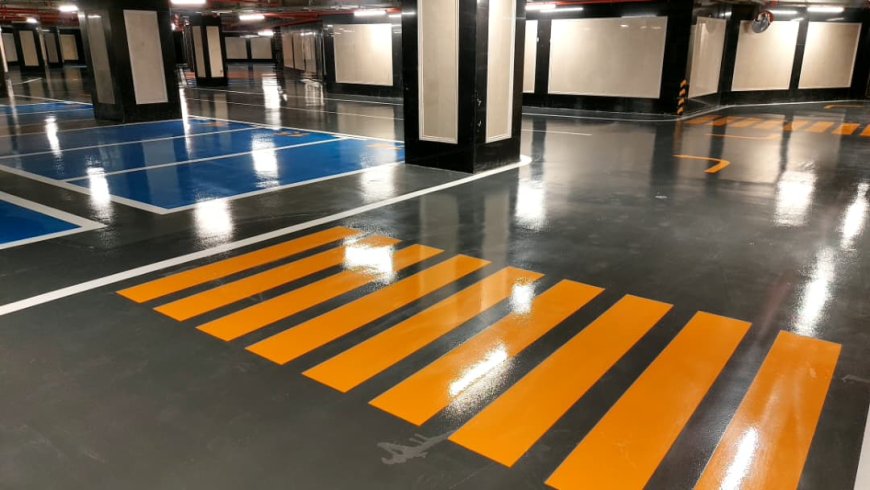 مزایای کفپوش اپوکسی برای کف پارکینگ